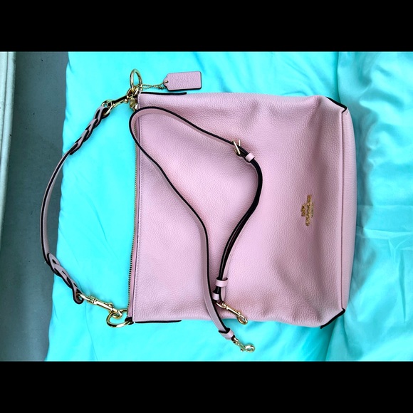 Coach Abby shoulder bag with rose bouquet print interior - Picture 1 of 7